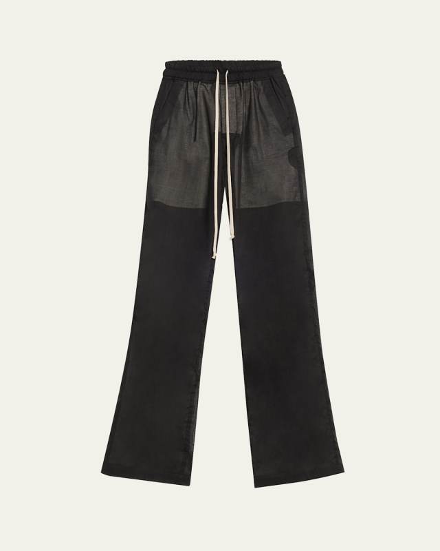 Dietrich Sheer Drawstring Pants